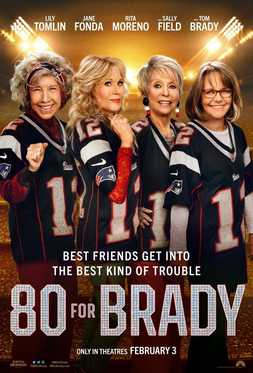 80 for Brady (2023) Hindi Dubbed HDRip download full movie